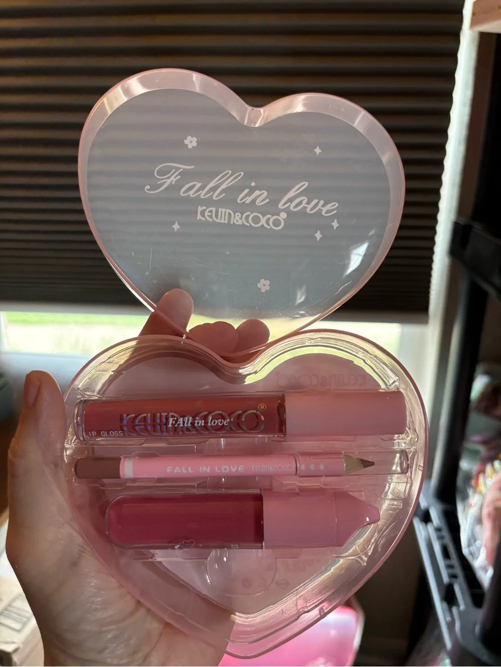 Kevin & Coco Fall In Love Lip Set — Pink
